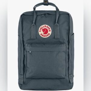 Fjallraven Kanken Classic Graphite Gray  17" Laptop Backpack